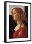 A Young Woman - Simonetti Vespucci-Sandro Botticelli-Framed Art Print