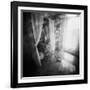 A Young Woman Smoking a Cigarette Seated in the Sunlight Shining through a Window-Rafal Bednarz-Framed Photographic Print