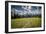 A Young Woman Trail Running in Glacier National Park, Montana-Steven Gnam-Framed Photographic Print