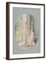 A Young Woman with a Harp, 2009-Caroline Hervey-Bathurst-Framed Giclee Print