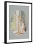 A Young Woman with a Harp, 2009-Caroline Hervey-Bathurst-Framed Giclee Print