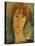 A Young Woman with a Reddish Brown Collar (Jeune Femme Rousse a La Collerette), Ca. 1917-Amadeo Modigliani-Stretched Canvas