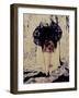 A Young Woman with Red Hair Leaning Forward and Touching Her Toes-India Hobson-Framed Photographic Print