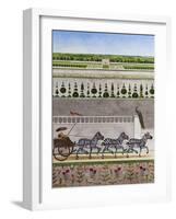 A Zeal of Zebras-Rebecca Campbell-Framed Giclee Print