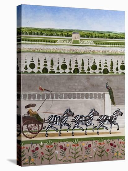 A Zeal of Zebras-Rebecca Campbell-Stretched Canvas