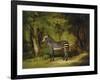 A Zebra, 1763-George Stubbs-Framed Giclee Print