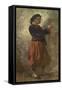 A Zouave, 1856-62-Thomas Couture-Framed Stretched Canvas