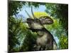 A Zuniceratops Wanders a Cretaceous Forest-Stocktrek Images-Mounted Photographic Print