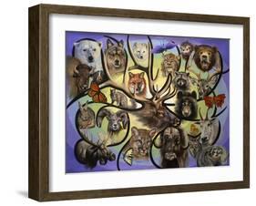 A13 Wild-D. Rusty Rust-Framed Giclee Print