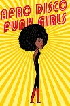 Afro Disco Girls-a1vector-Stretched Canvas