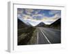 A82 Trunk Road Heading Across Rannoch Moor Towards Glencoe, Scotland-Lee Frost-Framed Photographic Print