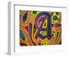 A-Abstract Graffiti-Framed Giclee Print