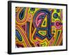 A-Abstract Graffiti-Framed Giclee Print