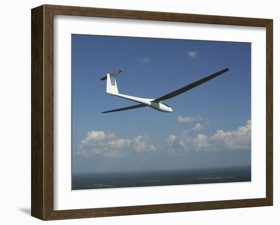 AÂ Rolladen-Schneider LS4 Glider Over Herrljunga, Sweden-Stocktrek Images-Framed Photographic Print