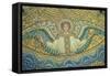 Aachen Cathedral, Mosaic of Arch Angel, Aachen, Germany-Jim Engelbrecht-Framed Stretched Canvas