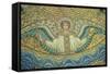 Aachen Cathedral, Mosaic of Arch Angel, Aachen, Germany-Jim Engelbrecht-Framed Stretched Canvas