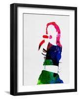 Aaliyah Watercolor-Lana Feldman-Framed Art Print