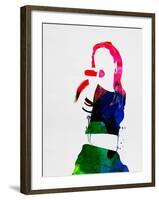 Aaliyah Watercolor-Lana Feldman-Framed Art Print