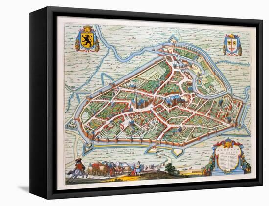 Aalst, 1649-Joan Blaeu-Framed Stretched Canvas