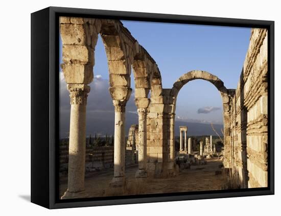 Aanjar, Umayyad Remains, Bekaa Valley, Lebanon, Middle East-Charles Bowman-Framed Stretched Canvas