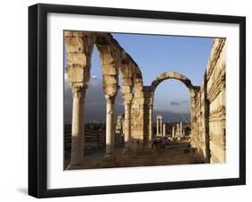 Aanjar, Umayyad Remains, Bekaa Valley, Lebanon, Middle East-Charles Bowman-Framed Photographic Print