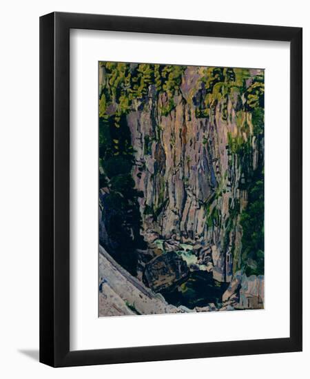 Aareschlucht, 1907-Ferdinand Hodler-Framed Giclee Print