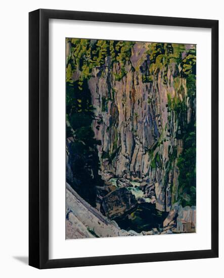 Aareschlucht, 1907-Ferdinand Hodler-Framed Giclee Print