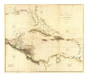 Map of India, 1822-Aaron Arrowsmith-Giclee Print