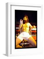 Aaron Barschak at His Edinburgh Fringe Venue July 2003-null-Framed Photographic Print