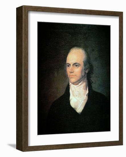 Aaron Burr-John Vanderlyn-Framed Giclee Print