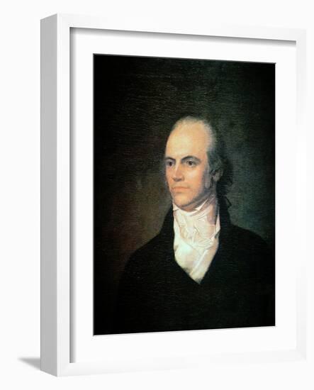 Aaron Burr-John Vanderlyn-Framed Giclee Print