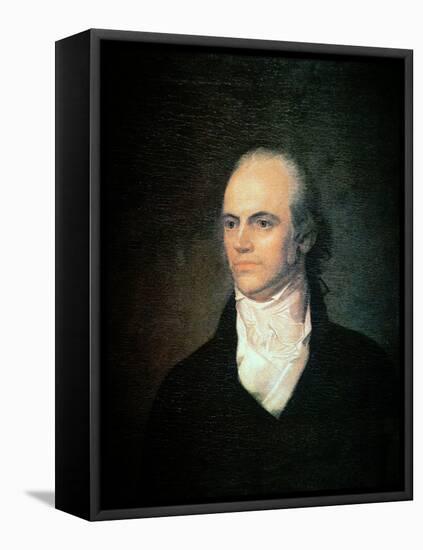 Aaron Burr-John Vanderlyn-Framed Stretched Canvas