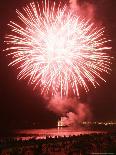 Fireworks Competition, Manila, Phillipines-Aaron Favila-Framed Photographic Print