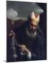 Aaron, High Priest of the Israelites, Holding a Censer-Pier Francesco Mola-Mounted Giclee Print