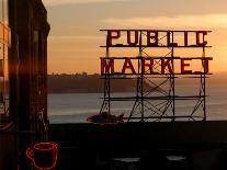 Seattle's Pike Place Market, a Place to Buy Fresh Meat, Fish, Seattle-Aaron McCoy-Photographic Print