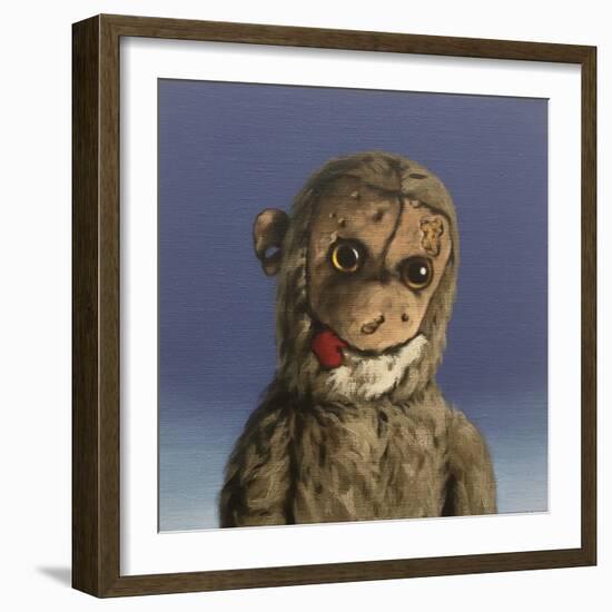 Aaron Monkey, 2016,-Peter Jones-Framed Giclee Print