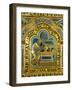 Aaron Puts a Golden Jar with Mannah in the Ark of the Covenant-Nicholas of Verdun-Framed Giclee Print