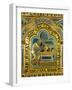 Aaron Puts a Golden Jar with Mannah in the Ark of the Covenant-Nicholas of Verdun-Framed Giclee Print