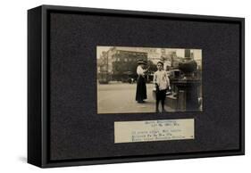 Aaron Seidenbaum, 147 West 60th Street, New York City-Lewis Wickes Hine-Framed Stretched Canvas