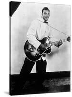 Aaron Thibeaux Walker Dit T-Bone Walker (1910-1975) Blues Guitarist, 40'S-null-Stretched Canvas