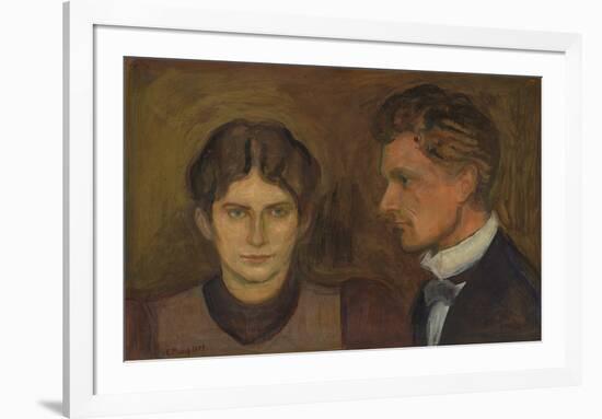 Aase and Harold Nørregaard 1899-Edvard Munch-Framed Premium Giclee Print