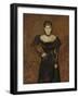 Aase Norregaard, 1899 (Oil on Canvas)-Edvard Munch-Framed Giclee Print