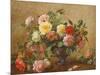 AB/110/2 All Beauty in a Summer Rose-Albert Williams-Mounted Giclee Print