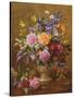 AB/241/2 A Colourful Bunch-Albert Williams-Stretched Canvas