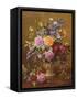 AB/241/2 A Colourful Bunch-Albert Williams-Framed Stretched Canvas