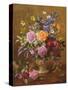 AB/241/2 A Colourful Bunch-Albert Williams-Stretched Canvas
