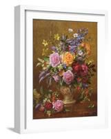 AB/241/2 A Colourful Bunch-Albert Williams-Framed Giclee Print