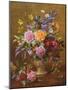 AB/241/2 A Colourful Bunch-Albert Williams-Mounted Giclee Print