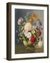 Ab/242 Flower Arrangement in a Porcelain Tureen-Albert Williams-Framed Giclee Print