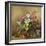 AB/257 Hollyhocks of Late September-Albert Williams-Framed Giclee Print